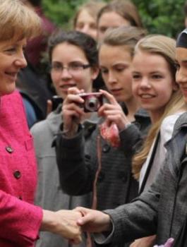 ميركل والاسلام 