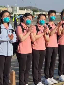 الصين ترسل فريق طبي الى فلسطين 