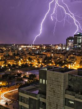 منخفض جوي في فلسطين 