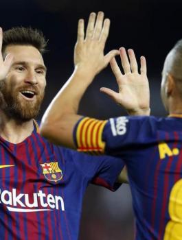 رحيل انيستتا عن برشلونة 