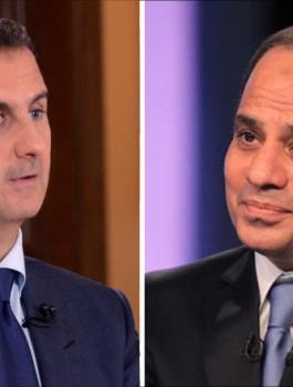 قمة محتملة بين الاسد والسيسي 