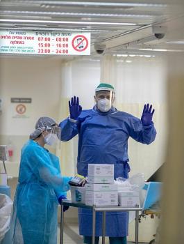 اسرائيل واصابات بفيروس كوروانا 