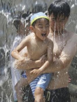 موجة الحر في اليابان 