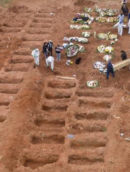 وفيات كورونا في القارة الامريكية 