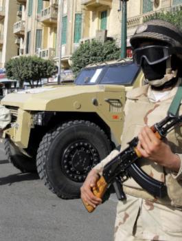 تظاهرة في مصر ضد فيروس كورونا 