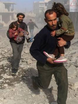 هدنة انسانية في الغوطة الشرقية 