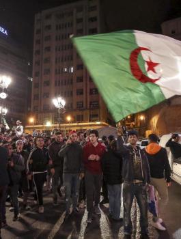 تظاهرات في الجزائر 
