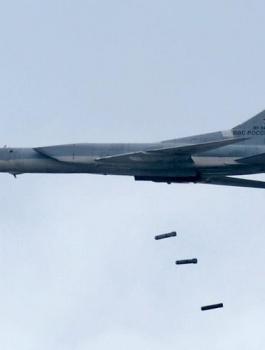 قاذفات روسية في سوريا 