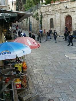 اعتقال 20 مقدسيا معظمهم من تُجّار القدس القديمة