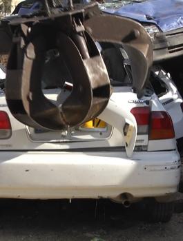 إتلاف 197 مركبة غير قانونية في الخليل وجنين