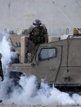 مواجهات في رام الله 