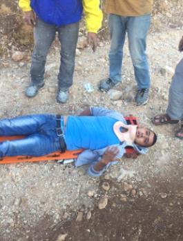 اصابات في حادث سير 