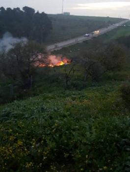 اسقاط طائرة اف 16 إسرائيلية