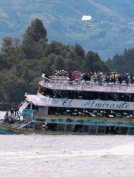 ستة قتلى على الأقل و31 مفقودا في غرق مركب في كولومبيا