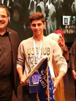 بطل فلسطين في القراءة 