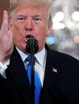 ترامب والبيت الابيض 