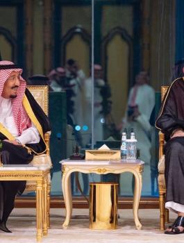 الملك سلمان وايران 