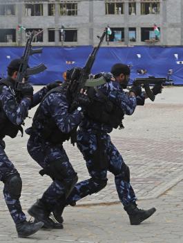 استنفار امني في غزة 