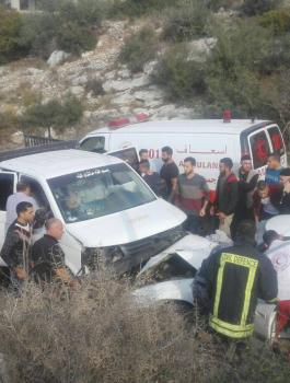 حادث سير في جنين 