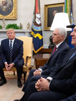 اجتماع امريكي اسرائيلي لبحث الضم 