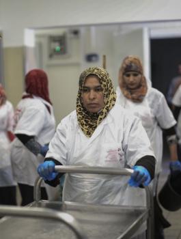 عمل النساء الفلسطينيات 