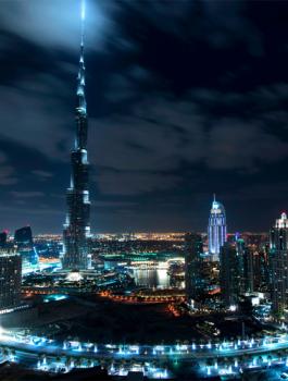 Dubai-skyline_night