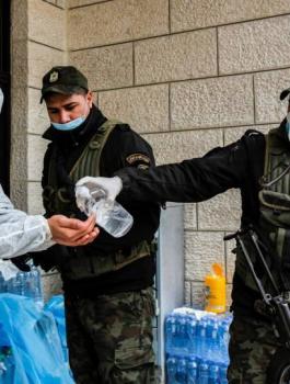 كرونا رام الله