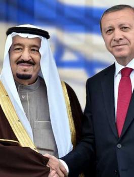 مباحثات بين اردوغان والعاهل السعودي 