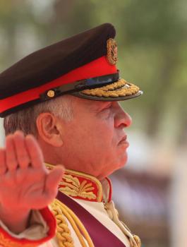 العاهل الاردني يتخفى 