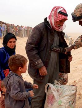 الجيش الأردني لن يوجهوا سلاحهم نحو اللاجئين