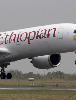 طائرة الركاب الاثيوبية 