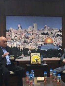 الرجوب وأبو بكر يؤكدان محورية قضية الأسرى وأولويتها لدى القيادة