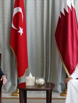 اردوغان وامير قطر 