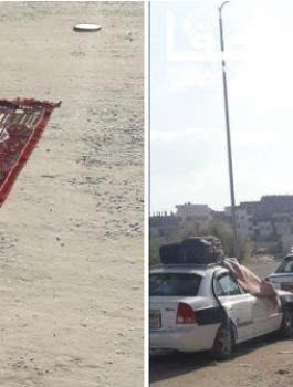 مواطنين فلسطينيين عالقون في سيناء 
