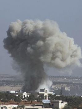 مقتل مدنيين في ادلب 