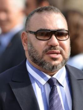 ملك المغرب وفلسطين 