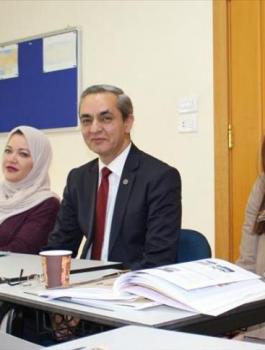 اميرة اردنية تتعلم اللغة التركية 