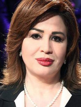 الهام شاهين وبشار الاسد 