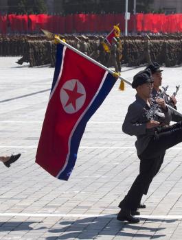 عرض عسكري كوري شمالي 