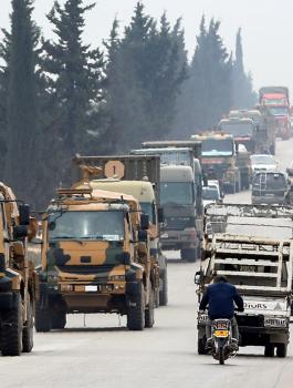 اميركا وتركيا في ادلب 