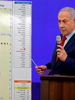 نتنياهو وخرائط الضفة الغربية 