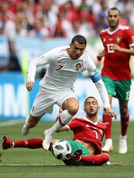 رونالدو والمغرب 