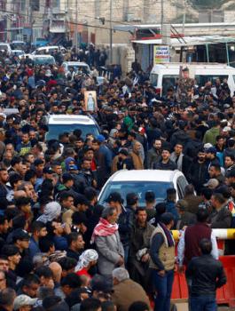 التظاهرات في العراق 