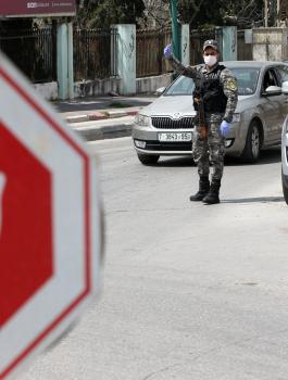 ازمة كورونا في فلسطين 