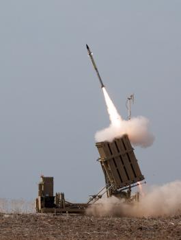 القبة الحديدة في اسرائيل 