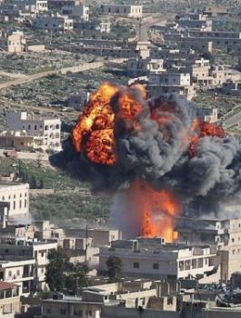 قصف يستهدف ادلب 