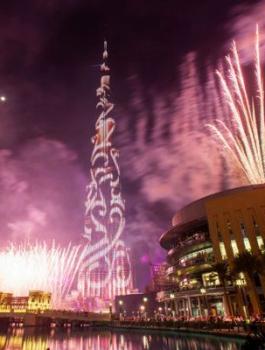 احتفالات دبي في رأس السنة للعام 2018