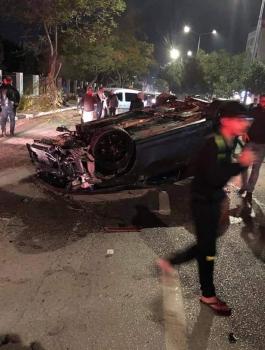 حوادث السير في الضفة الغربية 