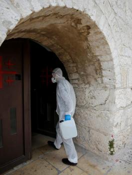 ملحم واصابات بفيروس كورونا 