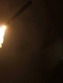 اعتراض صواريخ في سوريا 